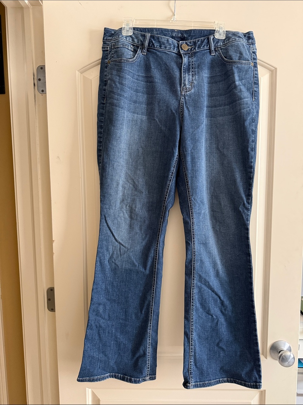 Lane Bryant Dark Blue Bootcut Jeans